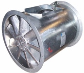Взрывозащищенный осевой вентилятор среднего давления AXCBF-EX 800-9/18°-4 (EX-RU) Systemair
